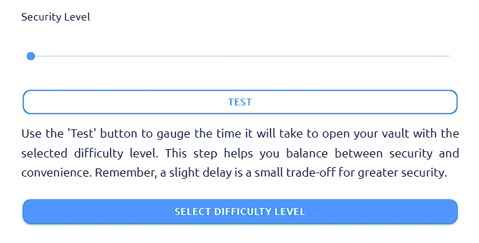 vault security level