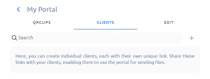 portal clients list