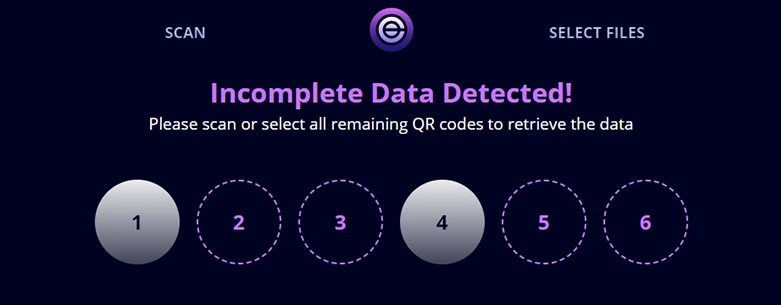 cipherforge incomplete data